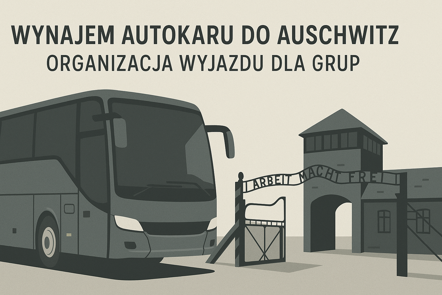 Wynajem autokaru do Auschwitz organizacja wyjazdu dla grup