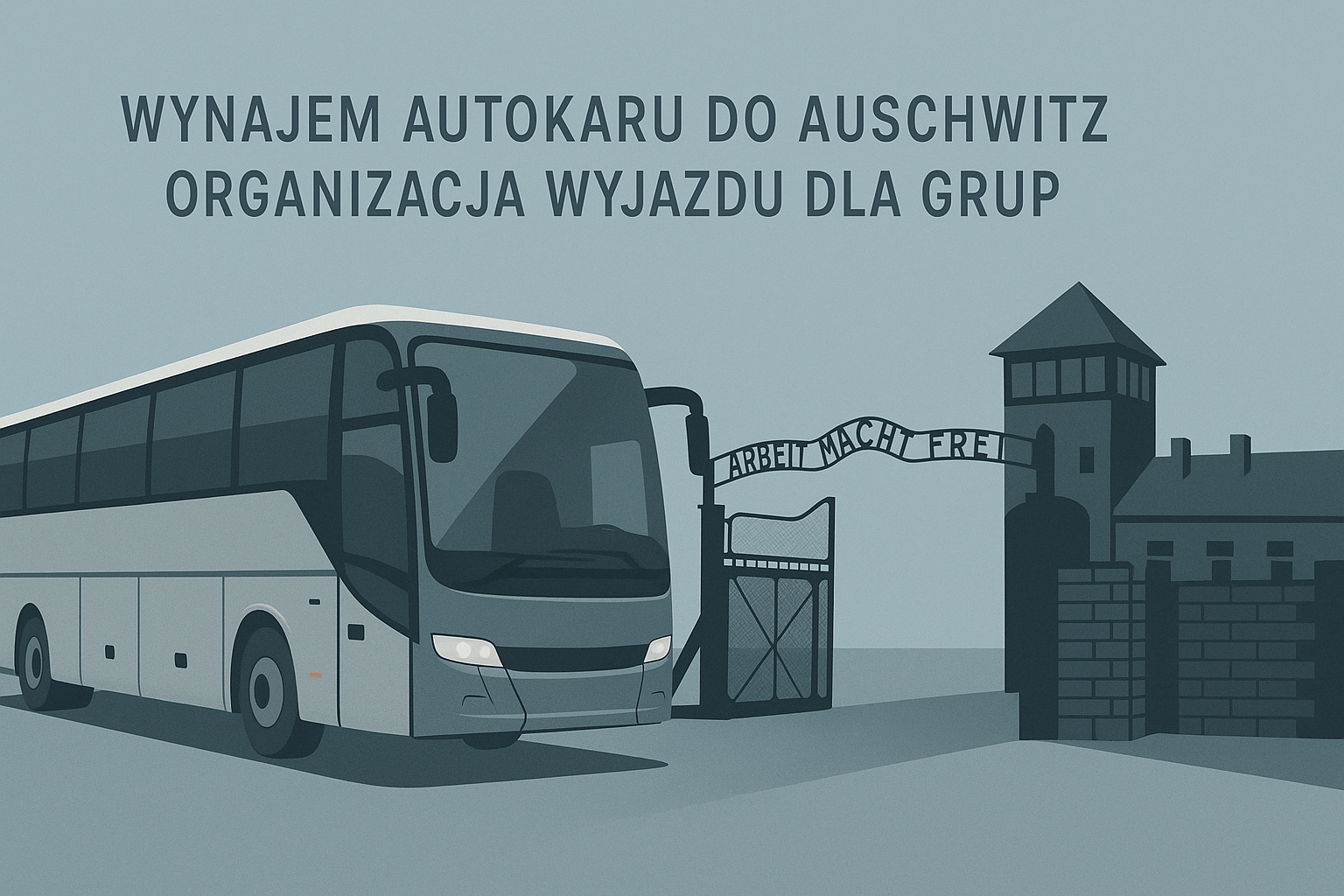 Wynajem autokaru do Auschwitz organizacja wyjazdu dla grup