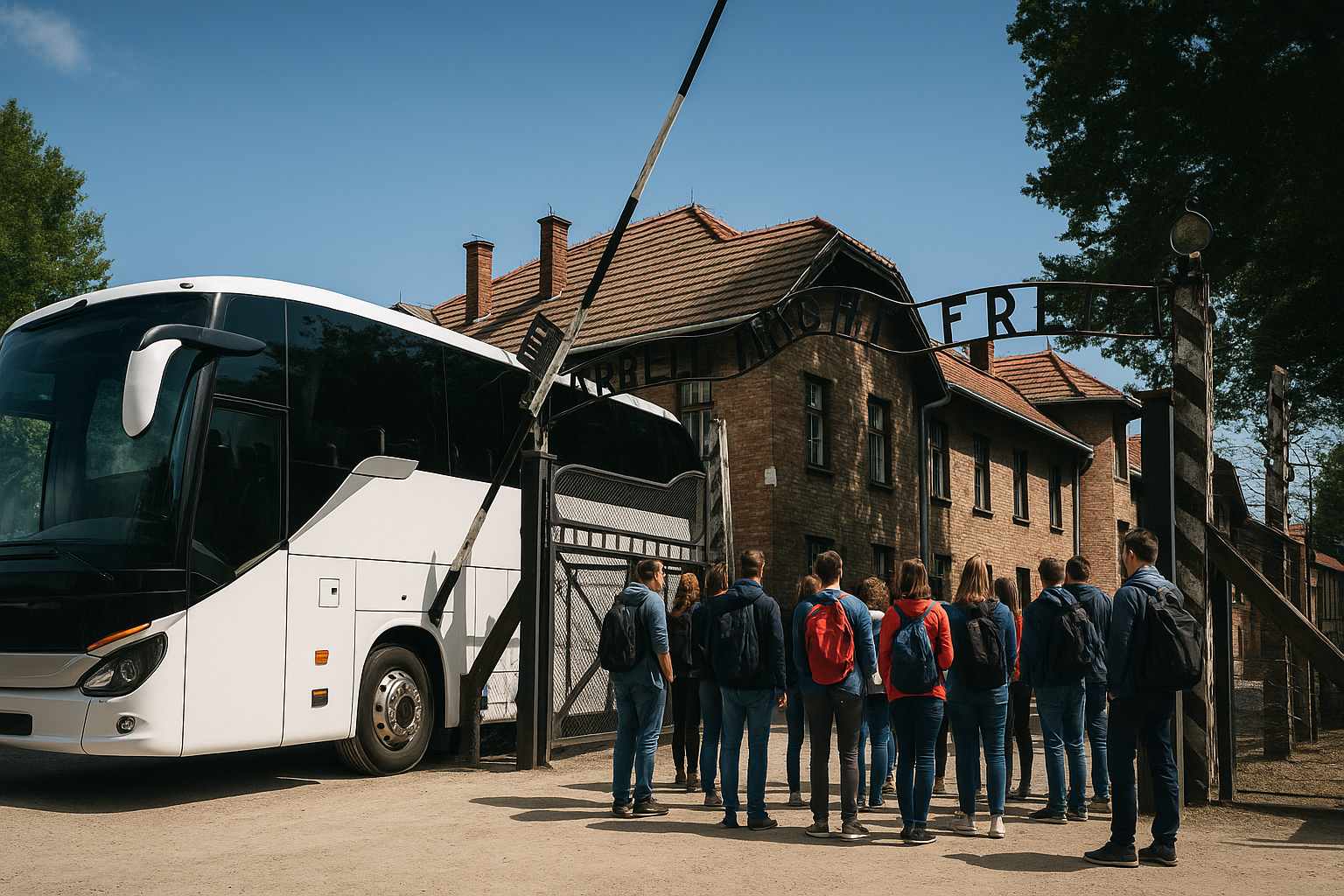 Wynajem autokaru do Auschwitz organizacja wyjazdu dla grup
