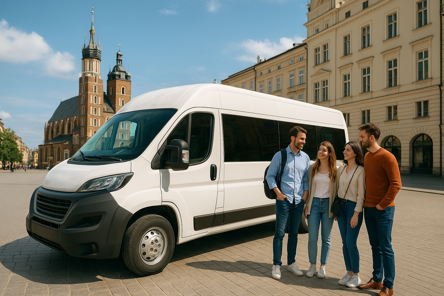 Wynajem busa w Krakowie ile kosztuje transport dla grup